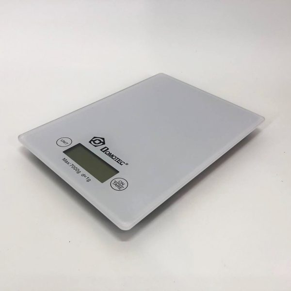 Весы кухонные DOMOTEC MS-912 Glass, электрические кухонные весы, точные кухонные весы. Цвет: белый — изображение 7