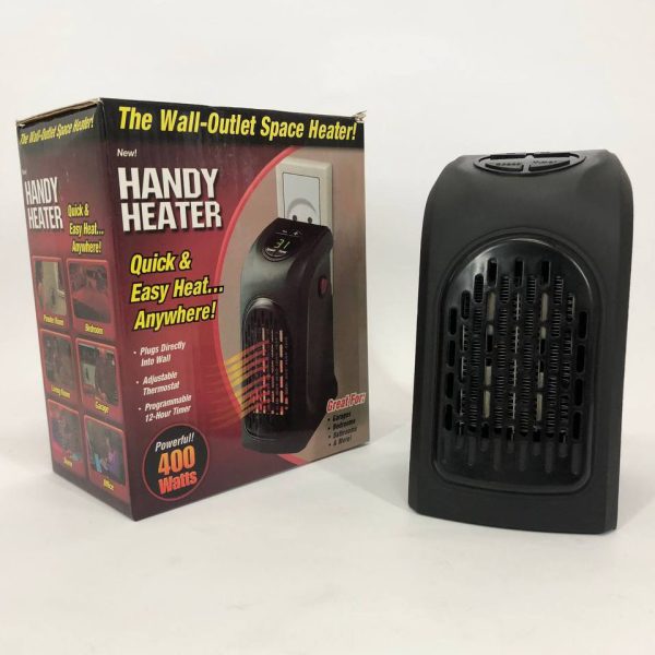 Портативный обогреватель Rovus Handy Heater Black 400 Вт, обогреватель дуйчик, бытовой тепловентилятор — изображение 13