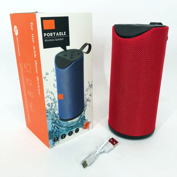 Колонка портативная bluetooth влагостойкая JBL TG-113 (аналог). Цвет: красный — изображение 8