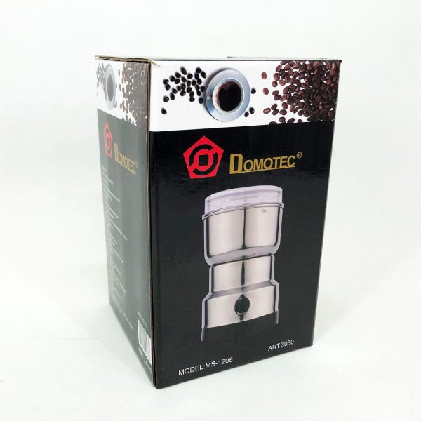 Кофемолка DOMOTEC MS-1206 (150Вт, 70г), электрическая кофемолка для турки, роторная кофемолка — изображение 17