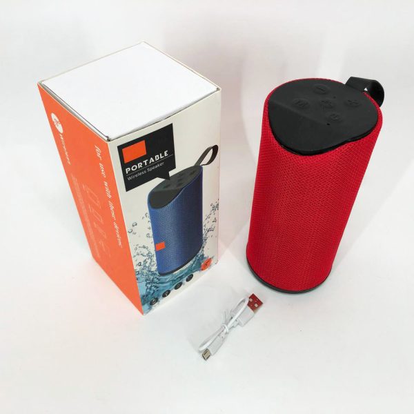 Колонка портативная bluetooth влагостойкая JBL TG-113 (аналог). Цвет: красный — изображение 7