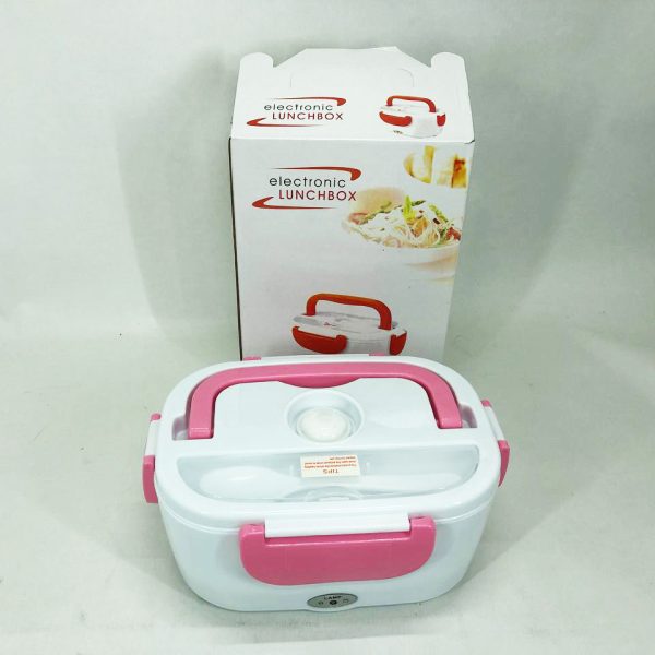 Ланч бокс электрический с подогревом Lunch Heater 220 V Pro, ланч бокс от сети. Цвет: розовый — изображение 11