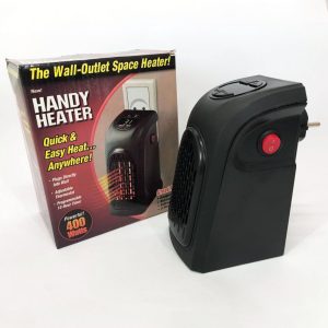 Портативный обогреватель Rovus Handy Heater Black 400 Вт, обогреватель дуйчик, бытовой тепловентилятор