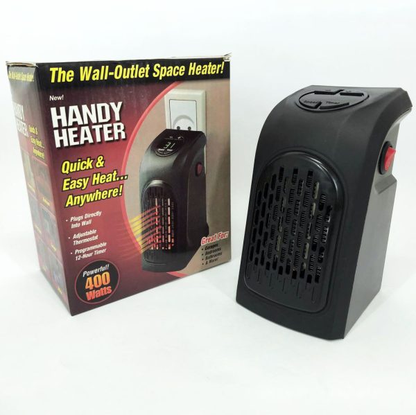 Портативный обогреватель Rovus Handy Heater Black 400 Вт, обогреватель дуйчик, бытовой тепловентилятор — изображение 16