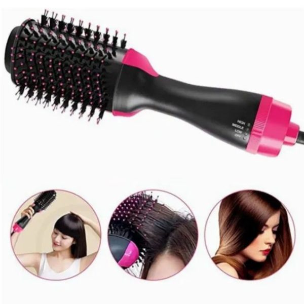 Фен Щетка расчёска 3в1 One step Hair Dryer 1000 Вт 3 режима выпрямитель для укладки волос стайлер с функцией ионизации — изображение 21