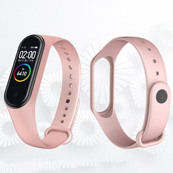 Смарт браслет M5 Smart Bracelet Фитнес трекер Watch Bluetooth. Цвет: розовый — изображение 5