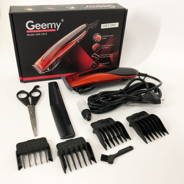 Машинка для стрижки GEMEI GM-1012, машинка для стрижки волос домашняя, Машинка для стрижки проводная — изображение 11