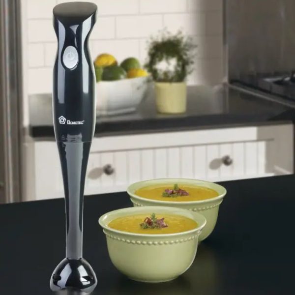Блендер DOMOTEC MS-5105 400 Вт со стаканом, красивый погружной блендер для дома, электрический блендер — изображение 13