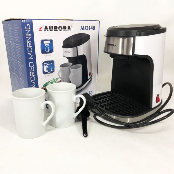 Кофеварка капельная AURORA AU-3140, домашняя кофеварка, маленькая кофемашина для дома — изображение 12