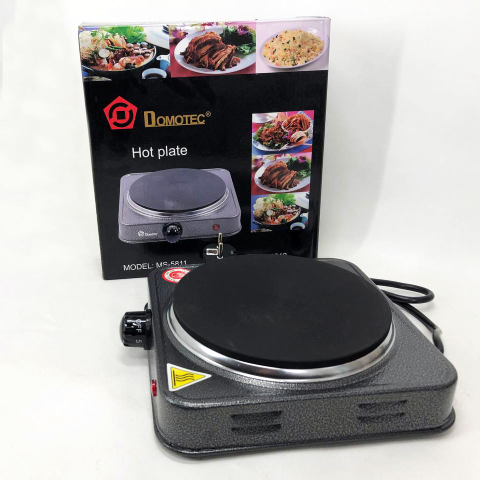 Электроплита DOMOTEC MS-5811 1500 Вт, переносная настольная электроплита, электроплита на 1 конфорку