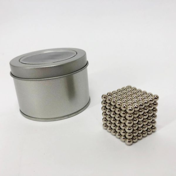 Магнитный конструктор Нео NeoCube Серебро, головоломка Neocube, развивающая игрушка магнит — изображение 17