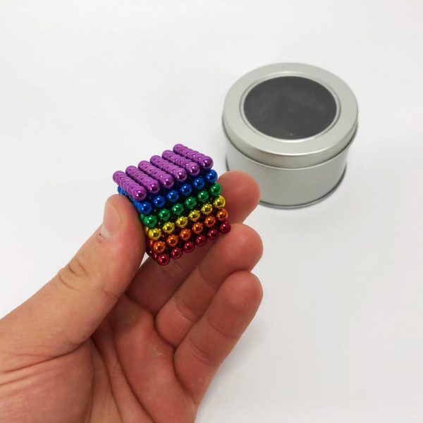Магнитный конструктор Нео NeoCube Разноцветный, магнитная игрушка неокуб — изображение 22