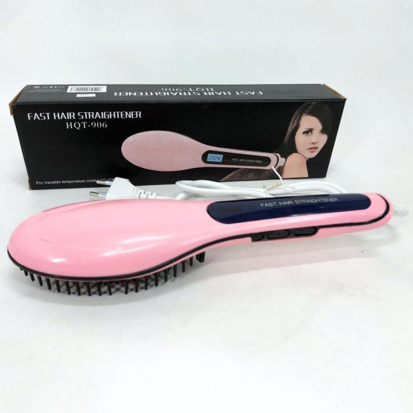Расческа выпрямитель Fast Hair Straightener, гофре плойка утюжок для волос, утюжок для выравнивания — изображение 16