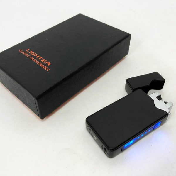 Электроимпульсная зажигалка USB 315, аккумуляторная зажигалка подарочная, Ветрозащитная зажигалка — изображение 11
