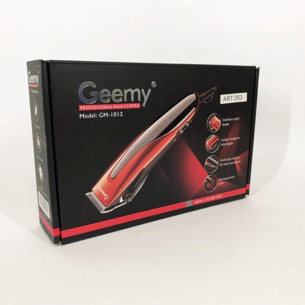 Машинка для стрижки GEMEI GM-1012, машинка для стрижки волос домашняя, Машинка для стрижки проводная — изображение 9