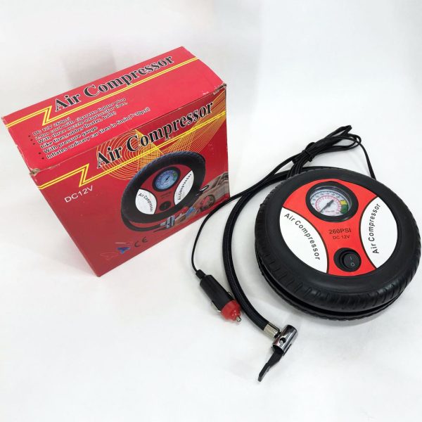 Автомобильный компрессор для быстрой подкачки колес Air Compressor DC12V, автомобильный компрессор — изображение 9