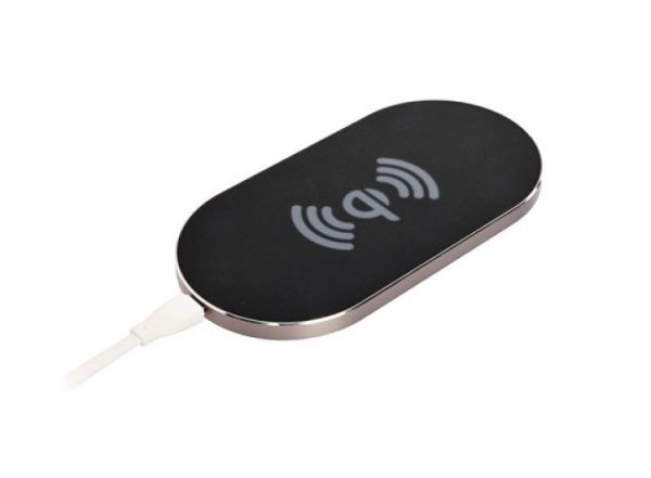 Беспроводное зарядное устройство Awei W2, беспроводная зарядка usb для iphone для андроид. Цвет: черный — изображение 2